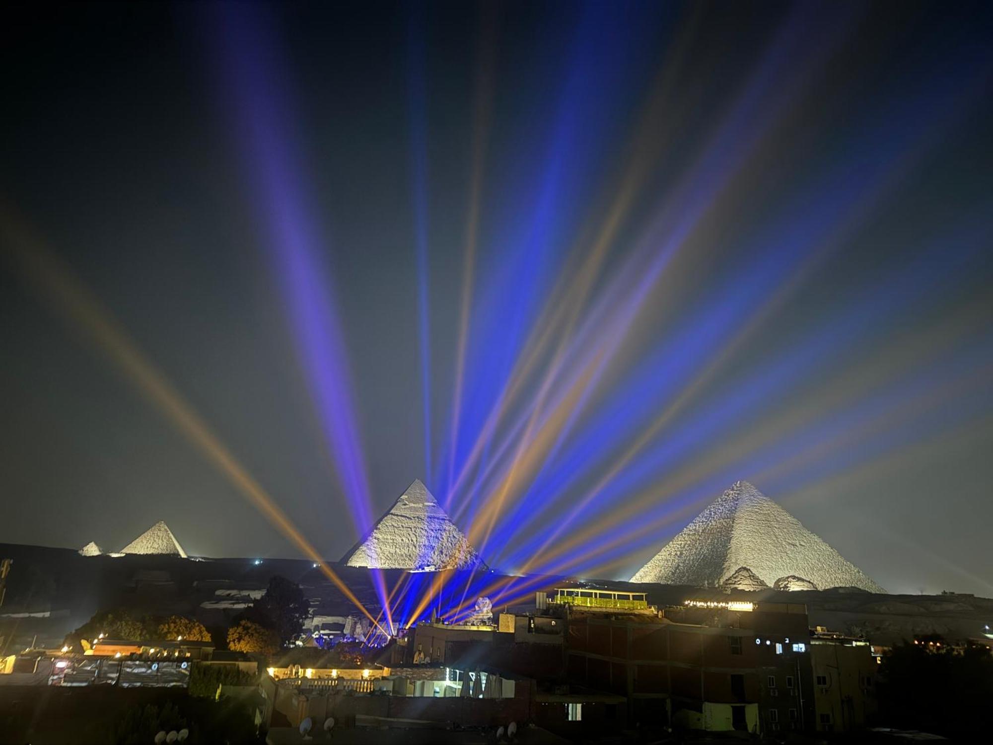 Pyramids And Sphinx Hotel Kafret el-Gabal Exteriér fotografie