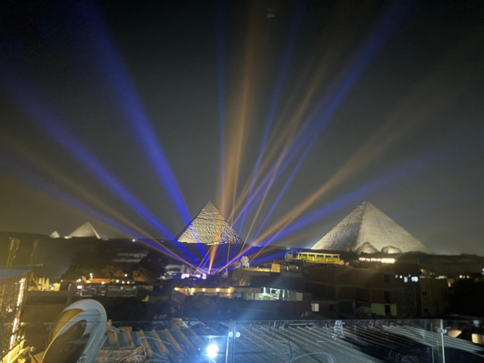 Pyramids And Sphinx Hotel Kafret el-Gabal Exteriér fotografie